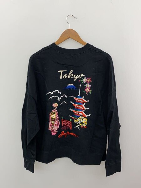 UNITED TOKYO(ユナイテッドトウキョウ) / スウェット/O/コットン/BLK 