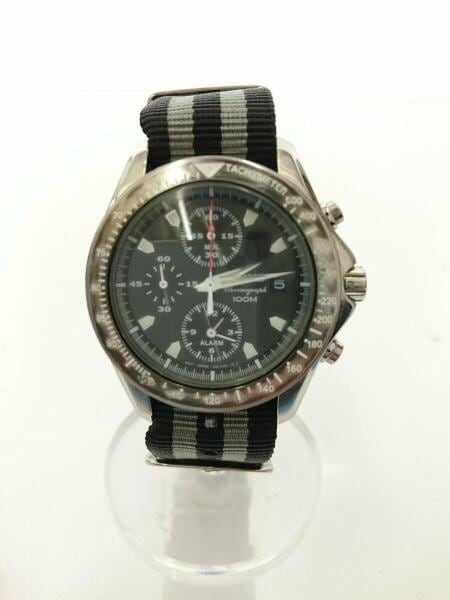 SEIKO(セイコー) / クォーツ腕時計/7T62-0ER0/アナログ/--/BLK/BLK 