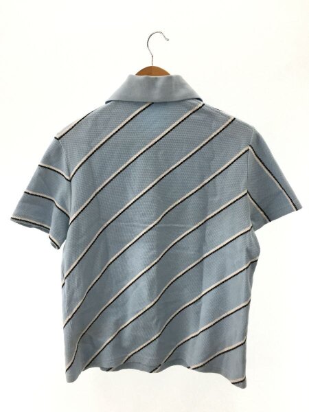 BALENCIAGA(バレンシアガ) / ポロシャツ/XS/コットン/BLU/ストライプ 