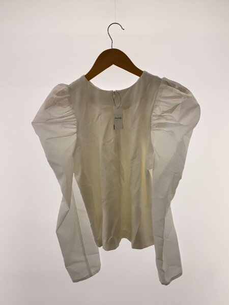 その他ブランド / Heve/シフォンギャザーブラウス/HE13-0024-4S/長袖ブラウス/FREE/レーヨン/WHT// その他ブランド(ソノタブランド) / Heve/シフォンギャザーブラウス