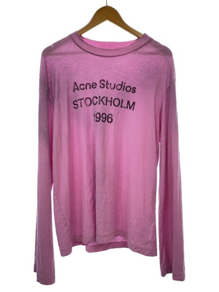 人気ピンク Acne Studios 長袖 T シャツ S アクネ ストゥディオズ T