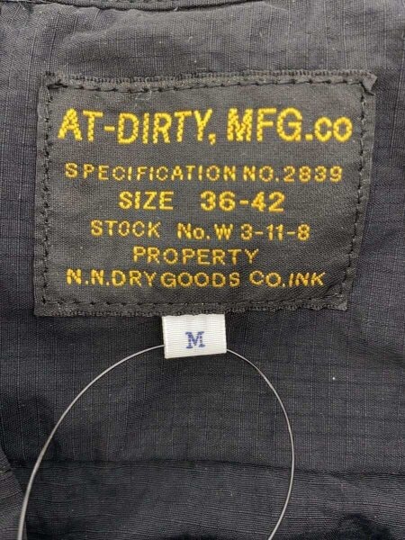 AT-DIRTY(アットダーティー) / MIL DOOR S/S SHIRT/半袖シャツ/M