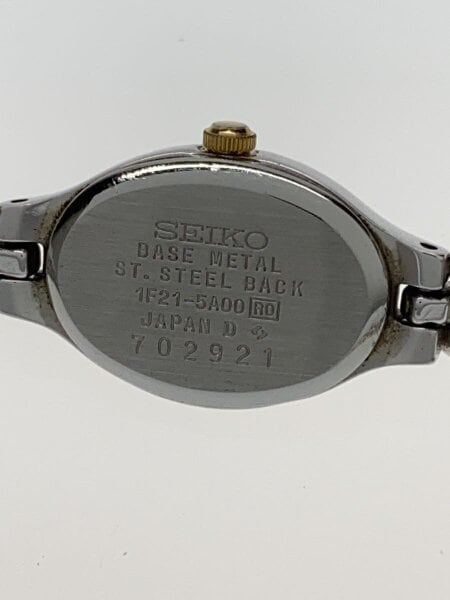 SEIKO(セイコー) / 1F21-5A00/クォーツ腕時計/アナログ/ステンレス/WHT