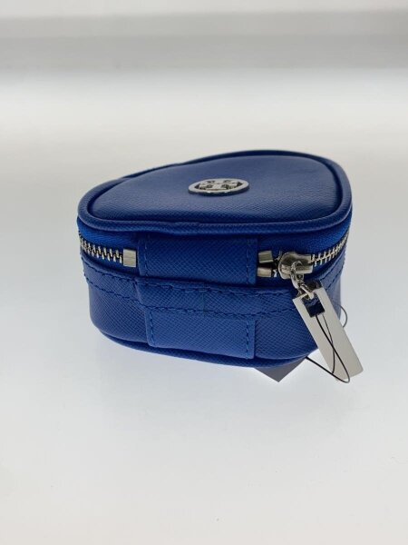 TORY BURCH(トリーバーチ) / ポーチ/レザー/BLU/無地 | 中古品の販売 
