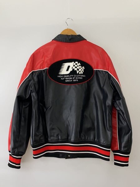 ZARA(ザラ) / レーシングジャケット/L/レザー/RED | 古着の販売・通販 