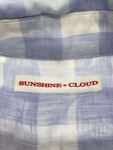 SUNSHINE+CLOUD(サンシャインクラウド) / 長袖シャツ/3/コットン/BLU