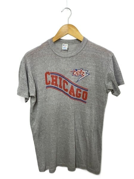 Champion(チャンピオン) / 80s/USA製/Tシャツ/M/ポリエステル/GRY 