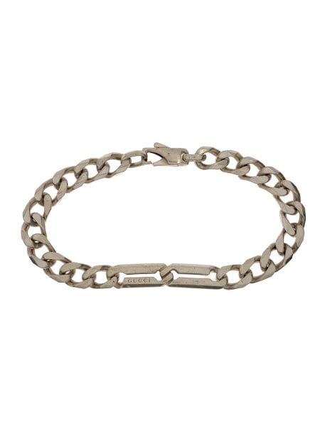GUCCI(グッチ) / ノット/チェーンブレスレット/SV925/SLV/メンズ 
