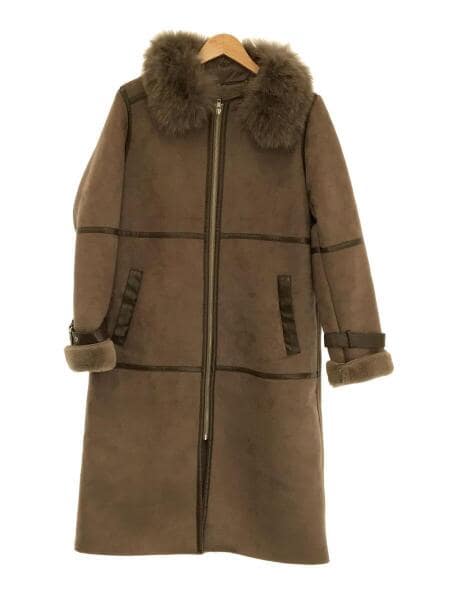 Sov.(ソブ) / FOXファー付フェイクムートンコート/0307-330-193  