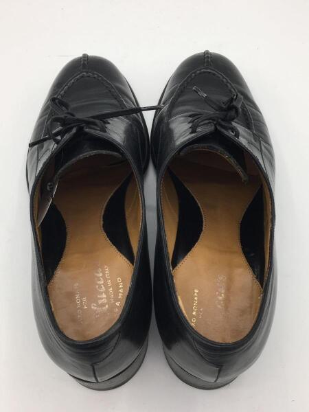 Enzo bonafe(エンツォボナフェ) / シューズ/39.5/BLK/レザー/VITELLO 