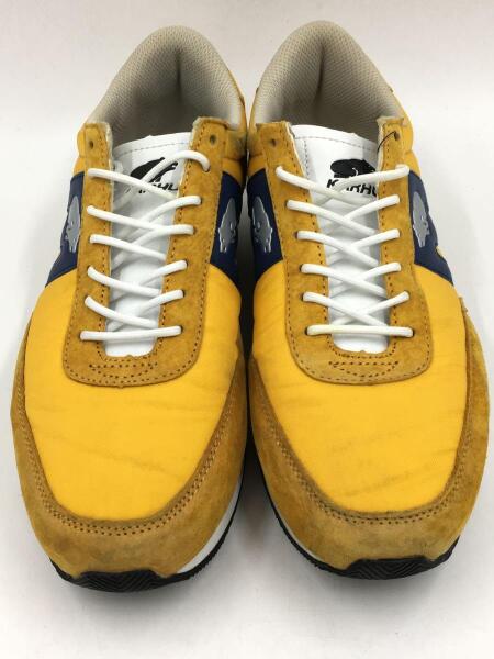 karhu(カルフ) / ローカットスニーカー/25.5cm/イエロー/内側スレ/破れ 