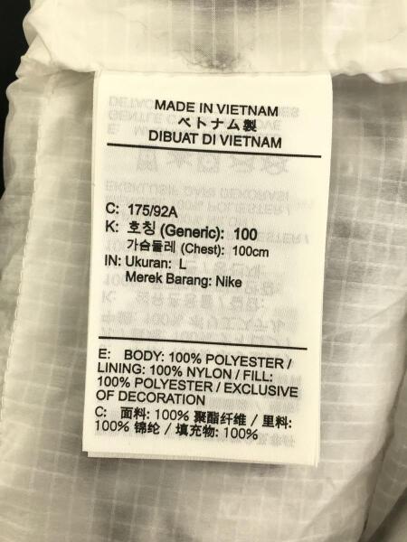 NIKE(ナイキ) / ダウンベスト/L/ポリエステル/ブラック/DD6637-010