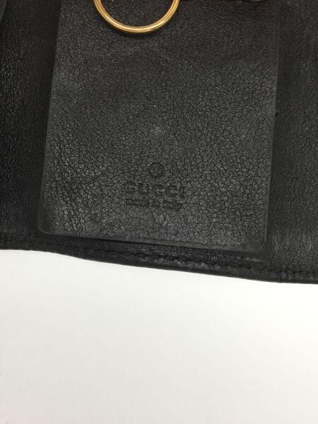 GUCCI(グッチ) / キーケース/レザー/ブラック/無地/メンズ/658636
