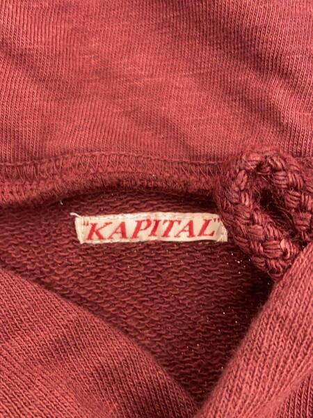 KAPITAL(キャピタル) / 日本地図/刺繍/パーカー/XL/コットン/BRD 