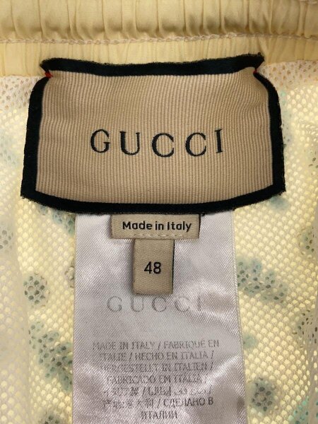 GUCCI(グッチ) / ×フレイヤハルタス/ショートパンツ/48/ナイロン/YLW