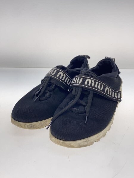 MIU MIU / ローカットスニーカー/37.5/BLK/613 MIU MIU(ミュウミュウ) / ローカットスニーカー/37/BLK/5E613B | 中古
