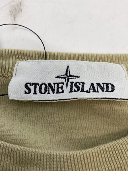 STONE ISLAND(ストーンアイランド) / 長袖Tシャツ/L/ベージュ 