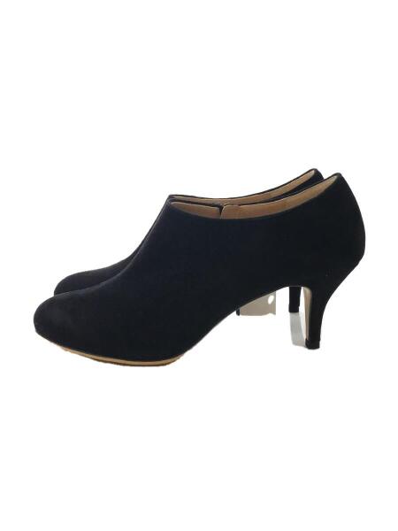 【新品】オデット エ オディール　ブラック スエード パンプス/25㎝ 新品】オデット エ オディール ブラック スエード パンプス/25