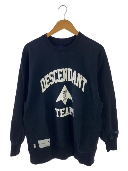 DESCENDANT(ディセンダント) / スウェット/1/コットン/BLK// | 古着の 