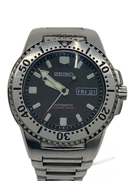 SEIKO(セイコー) / 自動巻腕時計/アナログ/BLK/SLV/7S26-01X0 | 中古品 