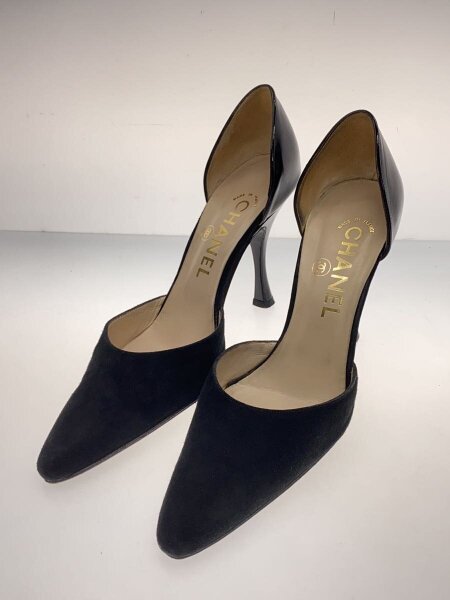 CHANEL(シャネル) / パンプス/36.5/BLK/レザー/735 0673 | 中古品の 