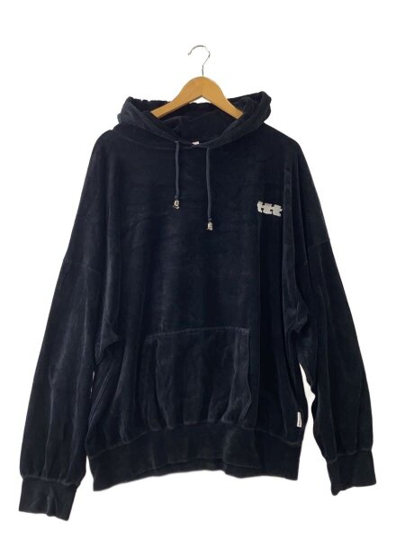 TTT_MSW(ティー) / パーカー/XL/ベロア/BLK/TTT-2023AW-CT06// | 古着 