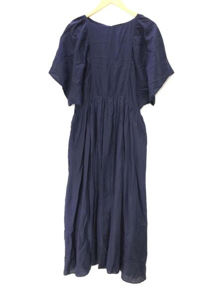 IENA(イエナ) / 21ss/コットンシルクギャザーワンピース/38/コットン  