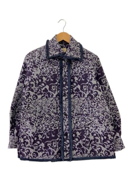maturely(マチュアリー) / Flower Jacquard Fringe Jacket/0 