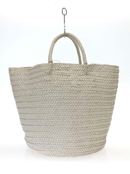 Aeta(アエタ) / トートバッグ/鞄/編み込みレザー/クリーム/97-03-12  