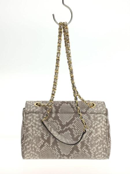 MICHAEL KORS(マイケルコース) / パイソン柄ダブルチェーンショルダー 