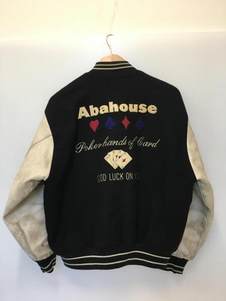 ABAHOUSE(アバハウス) / スタジャン/FREE/ウール/BLK/OLD/初期タグ 