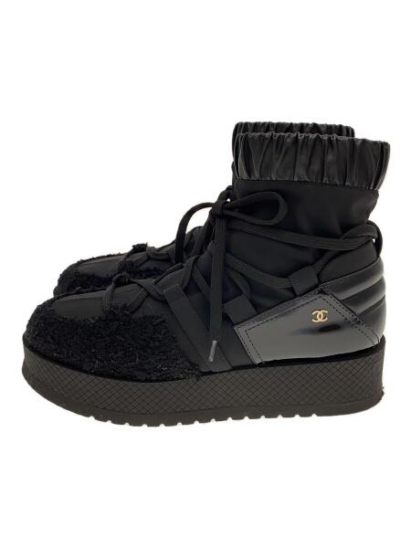 CHANEL(シャネル) / 厚底/ブーツ/ハイカットスニーカー/38 CHANEL(シャネル) / 厚底/ブーツ/ハイカットスニーカー/38