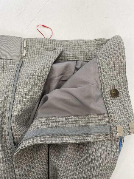新品 MAISON SPECIAL サイドラインパンツ グレー タック MAISON