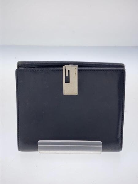GUCCI(グッチ) / 2つ折り財布/レザー/BLK/レディース/035.4276.1960/W
