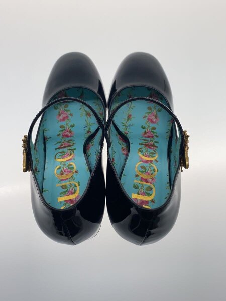 GUCCI(グッチ) / louis bee mary jane pumps/パンプス/35/BLK/エナメル 