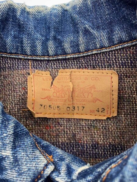 Levi’s / 60s-70s/70505-0317/BigE/刻印525/42/デニム/IDG Levi's(リーバイス) / 60s-70s/70505-0317/BigE/刻印525/42/デニム/IDG