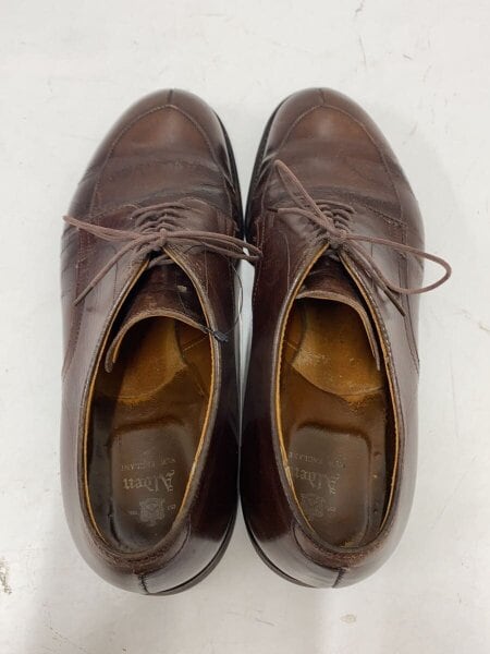 カーフ vチップ ALDEN オールデン Vチップ カーフ ブラウン オールデン