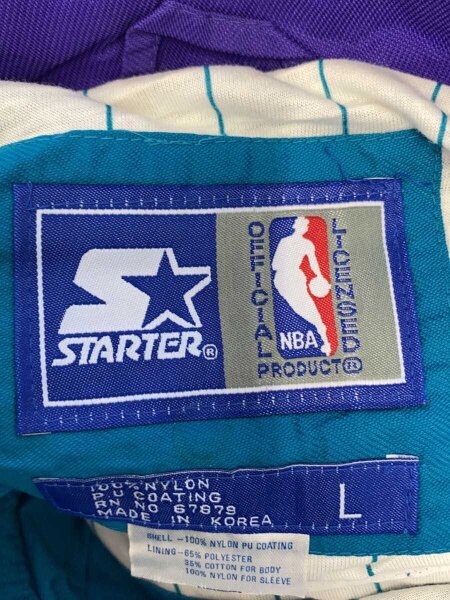 NBA(エヌビーエー) / 90S/CHARLOTTE HORNETS/ナイロンジャケット/L