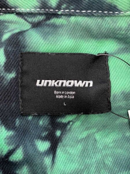 UNKNOWN LONDON(アンノウンロンドン) / タイダイ染め/Gジャン/L/デニム 
