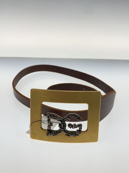 DOLCE&GABBANA ニシキヘビ柄レザーベルト