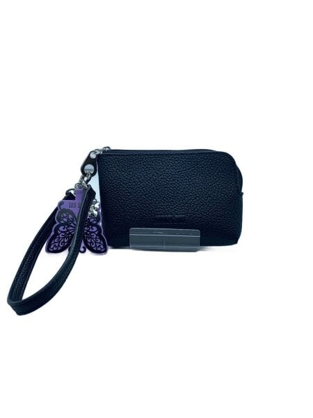 ANNA SUI(アナスイ) / ショルダーバッグ/レザー/BLK/無地 | 中古品の 
