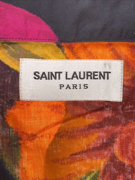 SAINT LAURENT(サンローラン) / 半袖シャツ/--/--/BLK/花柄/YP53 2021