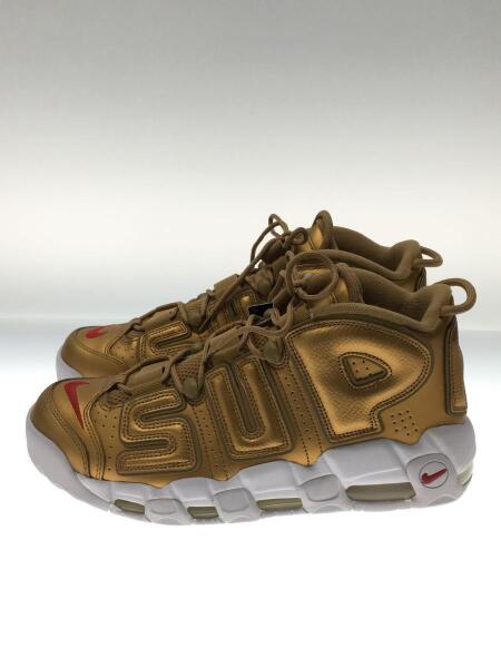 NIKE(ナイキ) / Supreme/AIR MORE UPTEMPO/スニーカー/28.5cm/ゴールド  