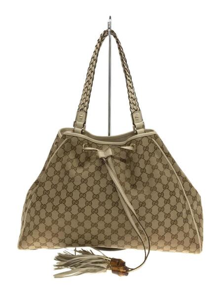 GUCCI(グッチ) / トートバッグ/キャンバス/ベージュ/総柄/170206/GG 