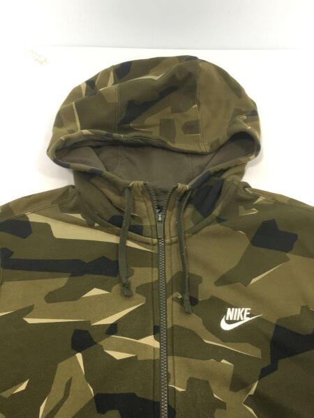 NIKE(ナイキ) / ジップパーカー/XL/コットン/KHK/カモフラ