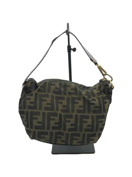 FENDI(フェンディ) / ロゴポーチ/BRW/総柄/2288-26597-89/ハンドル 