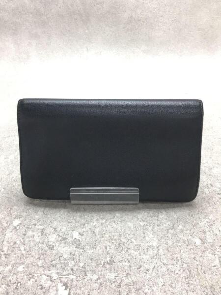 CHANEL(シャネル) / 長財布/レザー/ブラック/無地/レディース/二つ折り