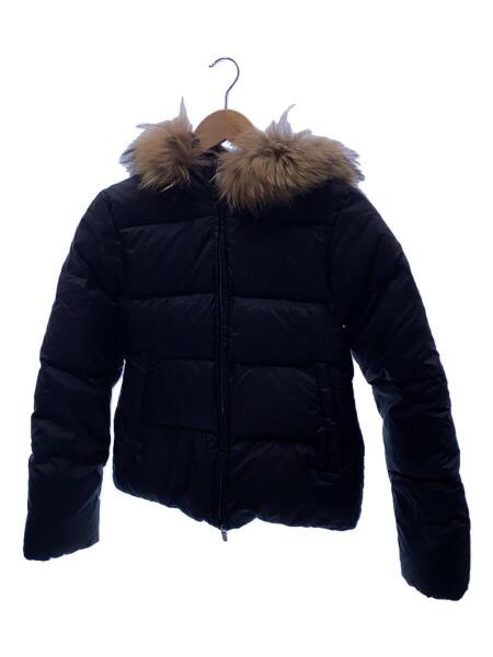 DUVETICA ブラック ダウンジャケット 38