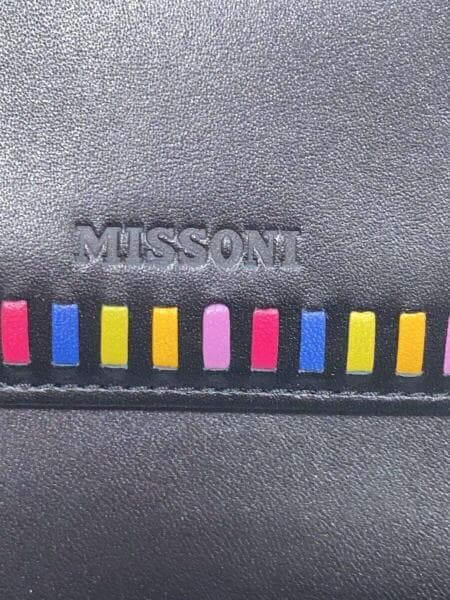 MISSONI(ミッソーニ) / 長財布/牛革/BLK/無地/レディース/SP29010 