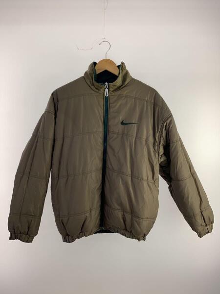 NIKE(ナイキ) / ダウンジャケット/L/ポリエステル/GRN/無地 | 古着の  